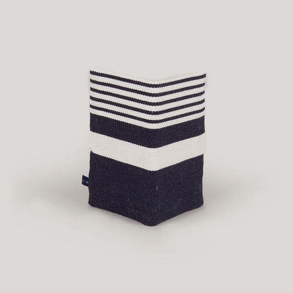 Travel Wallet Nautical Stripe - navy blue & navy