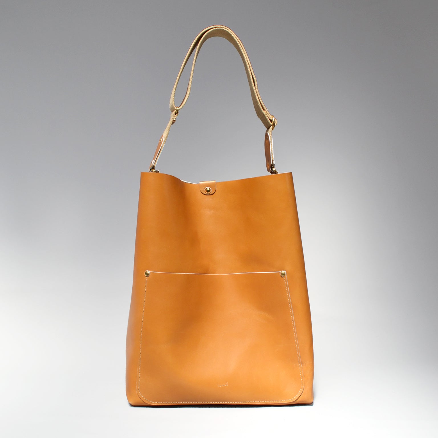 ELIZA  <br/> Leather Tote Bag <br/> Tan