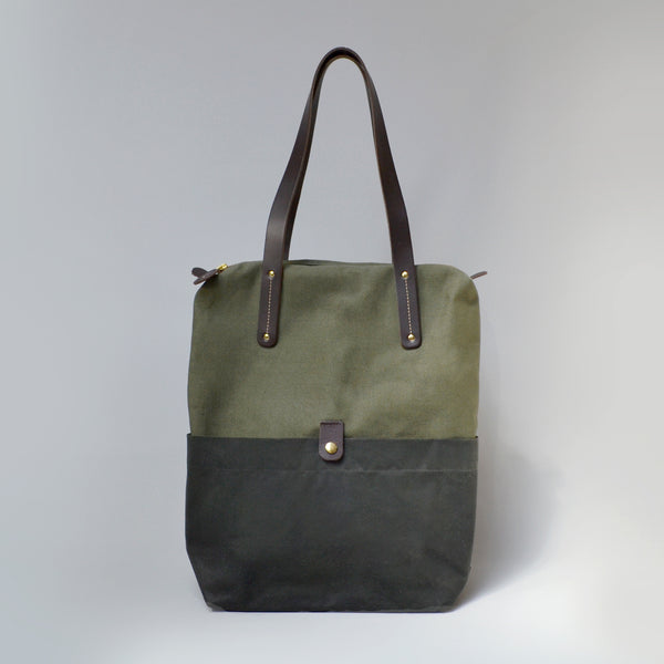 ELLEN  <br/> Tote Bag <br/> Sage & Olive