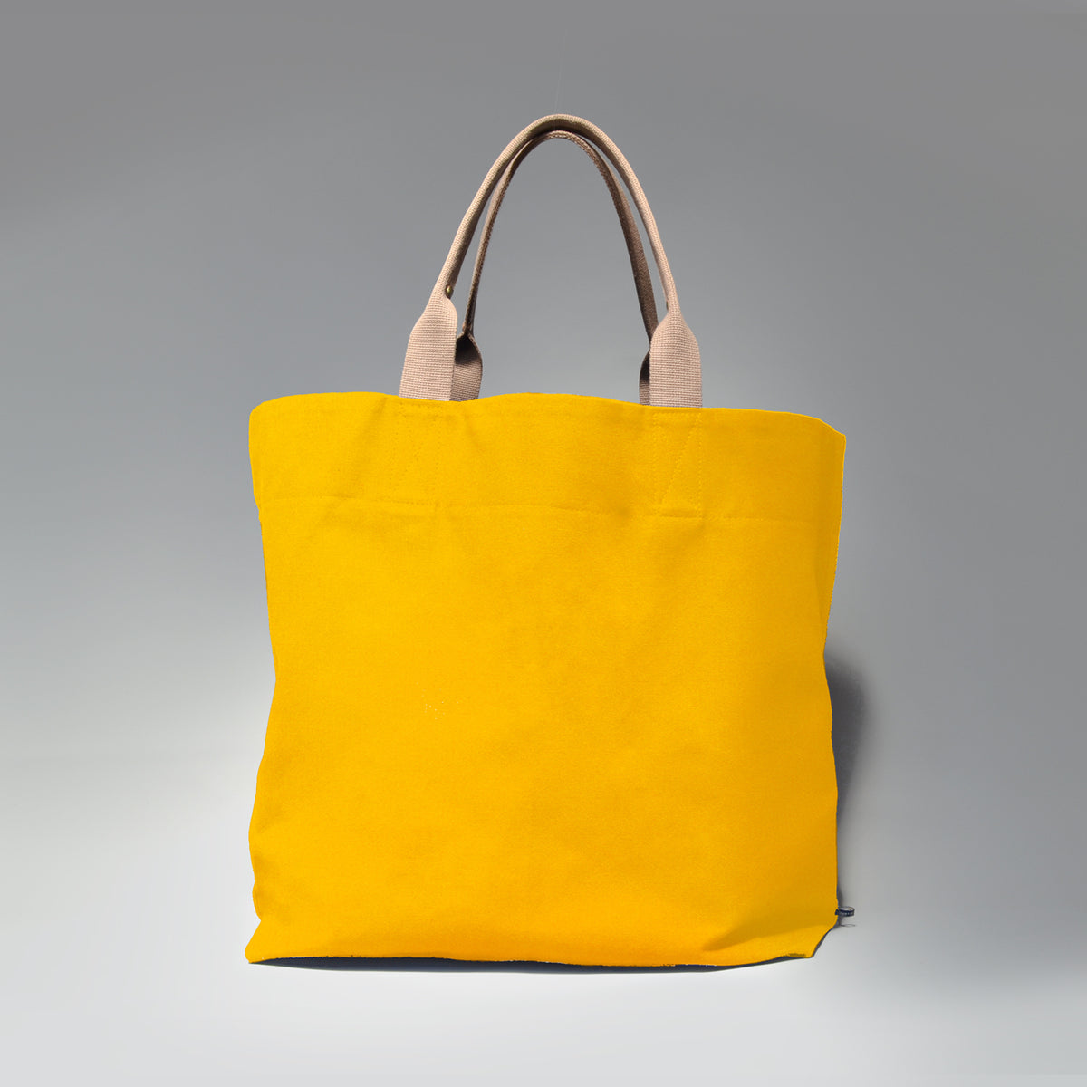 yellow tote bag