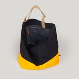 FRIDA Tote - black & yellow 