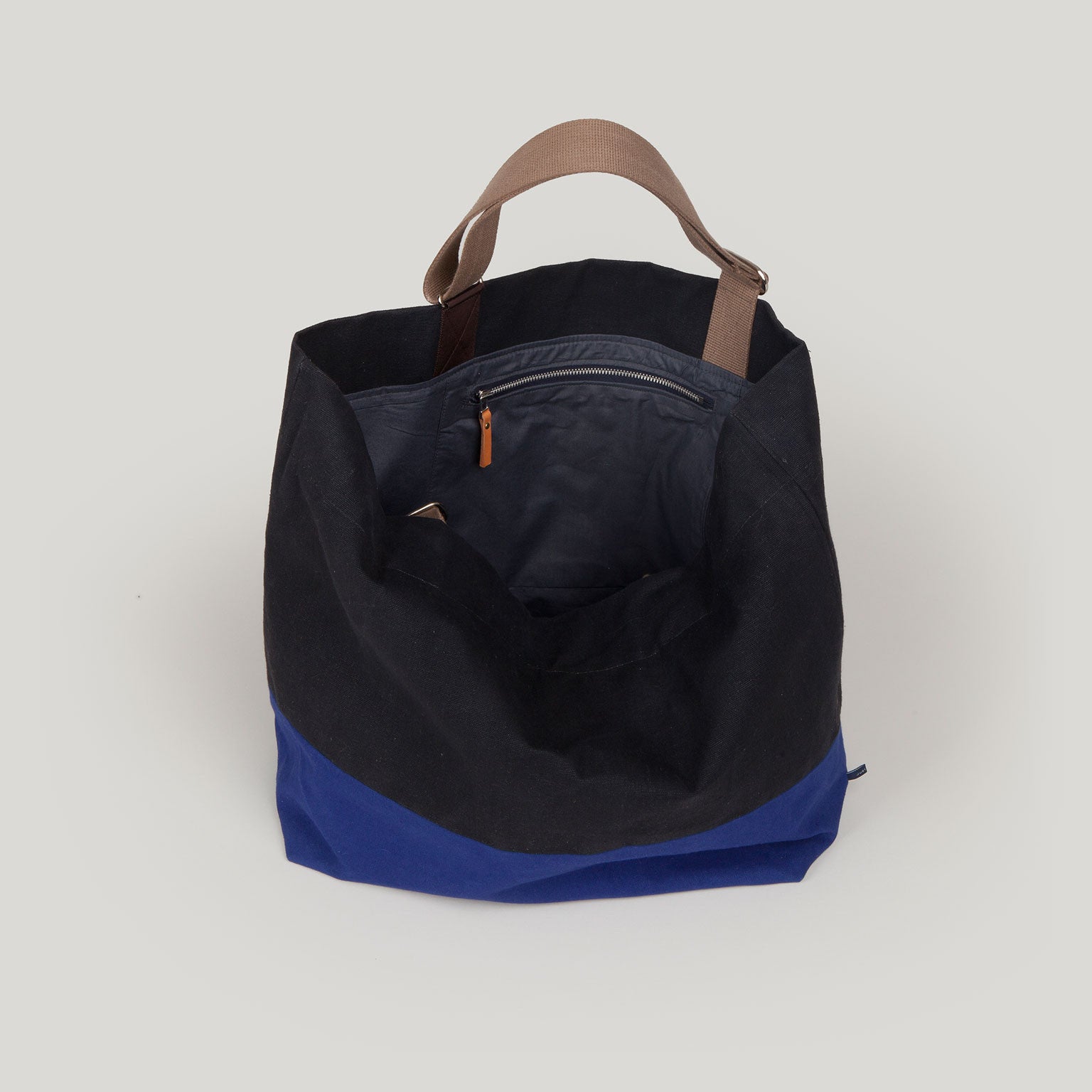 FRIDA Tote - black & azure