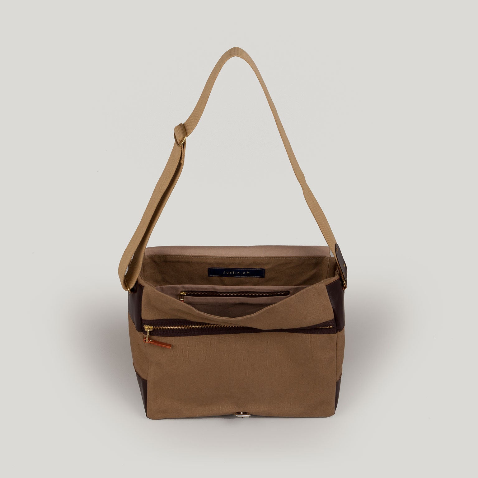 HARRY Satchel - camel